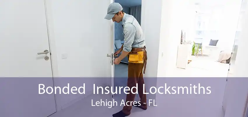 Bonded  Insured Locksmiths Lehigh Acres - FL