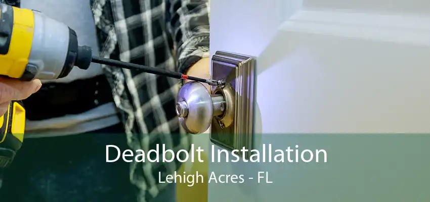 Deadbolt Installation Lehigh Acres - FL